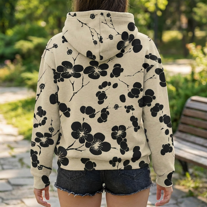 Kevyt Kukkakuosisweater Naisille