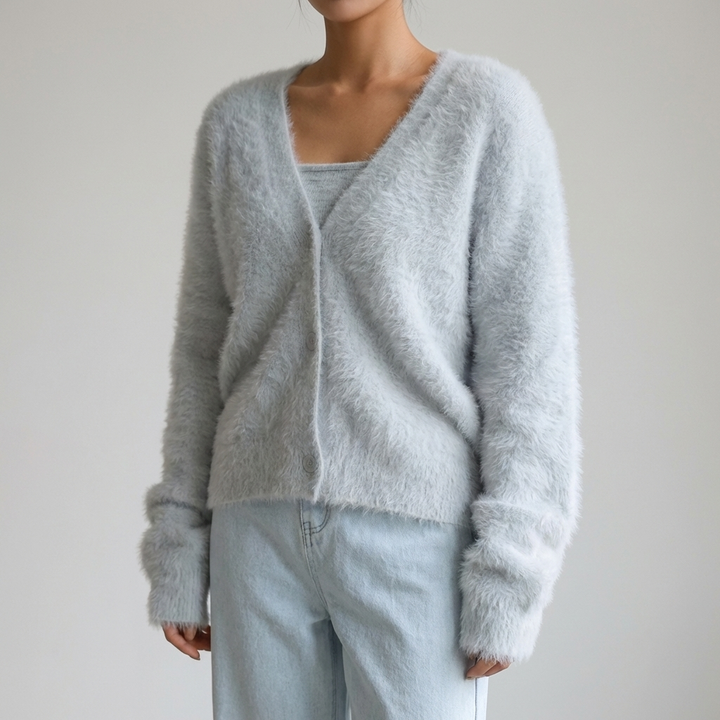 Luksusneulecardigan naisille