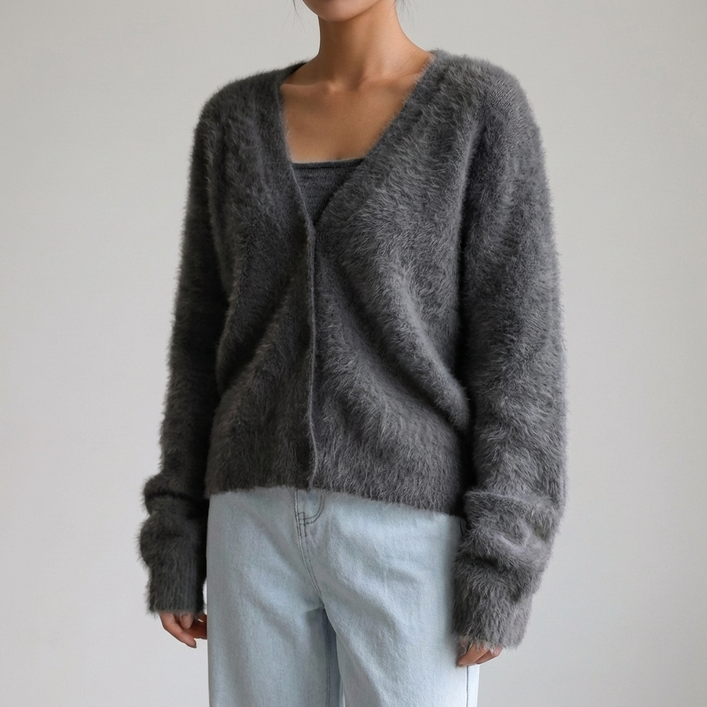 Luksusneulecardigan naisille
