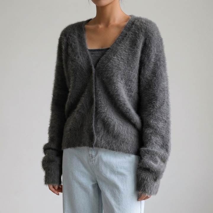 Luksusneulecardigan naisille