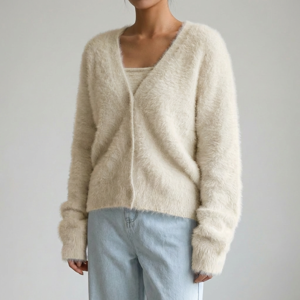 Luksusneulecardigan naisille