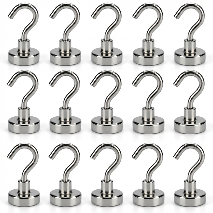 Magneettikoukkusetti metallipinnoille
