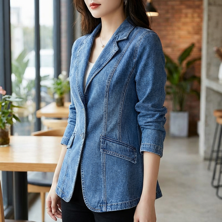 Farkku Blazer Naisille