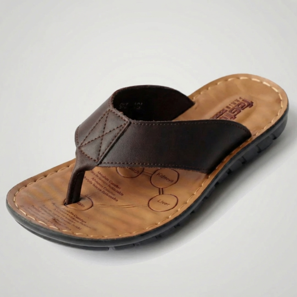 Varvas-nauha Flip-Flop Sandaali Miehille