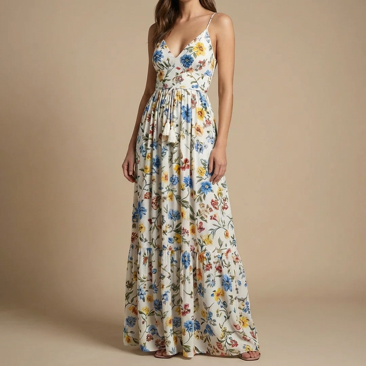 Kukkakuosi Boho Maksimekko