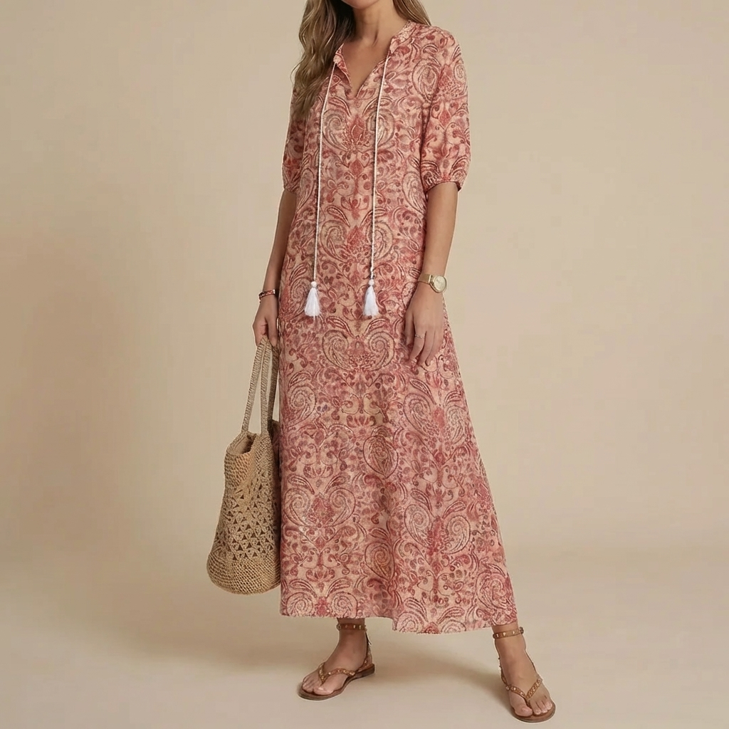 Kukkakuosi Boho Maksimekko