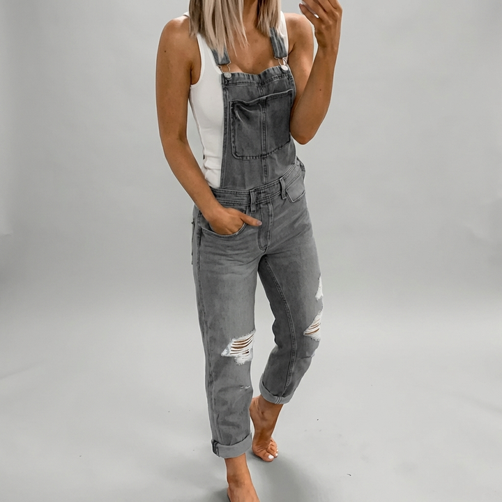 Denim-haalarit naisille