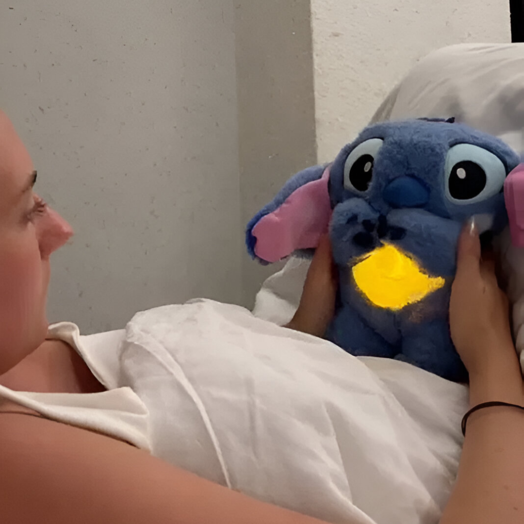 Hengittävä Stitch-pehmolelu
