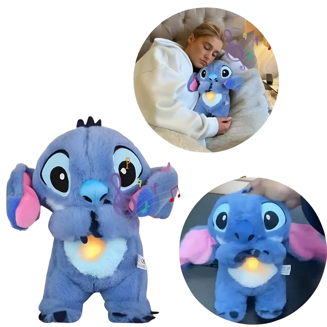 Hengittävä Stitch-pehmolelu