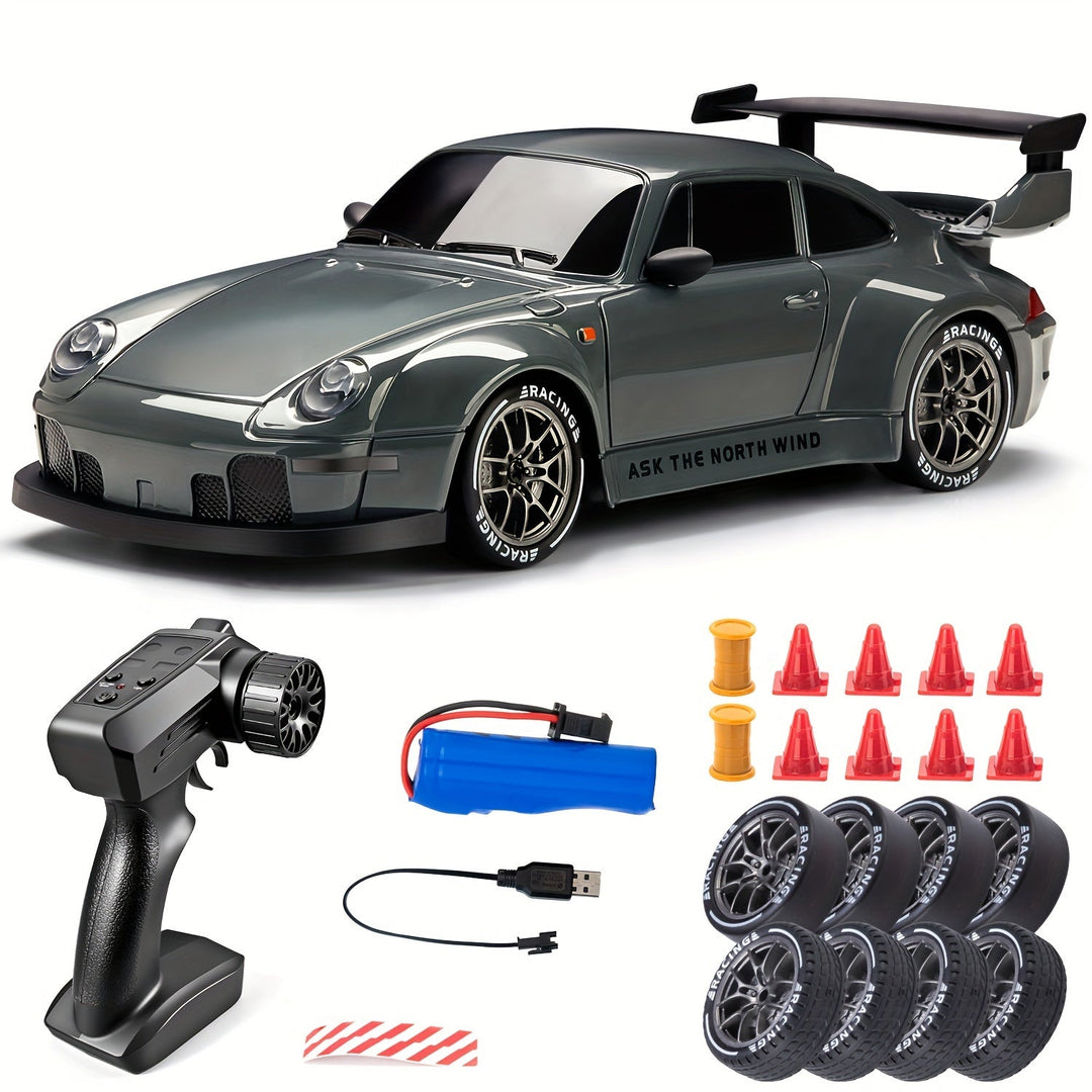 Ultimate Drift Racer 1:24 - radio-ohjattava auto valaistuilla renkailla