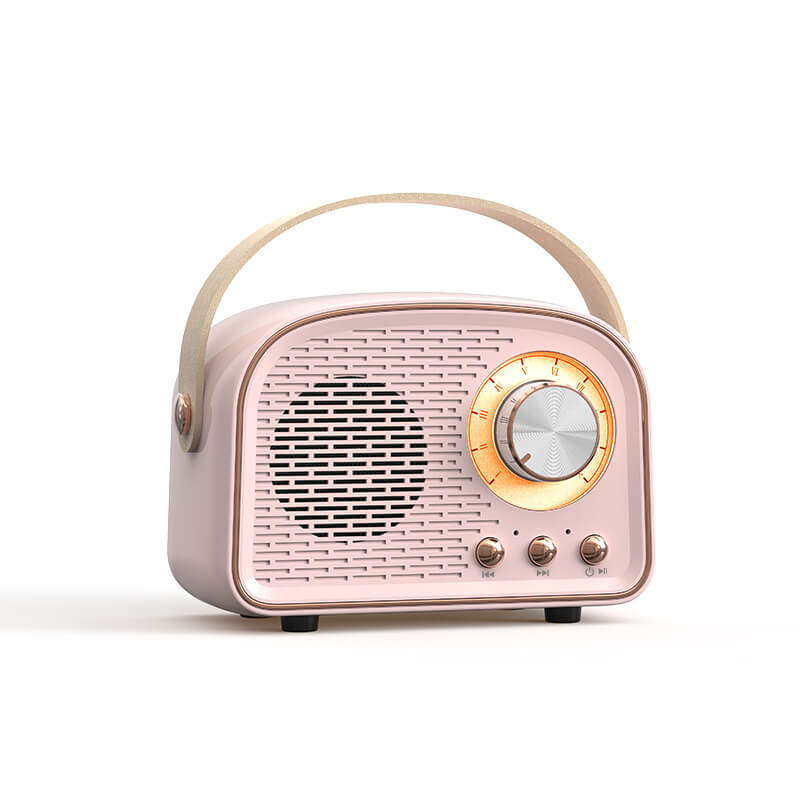 Sandsberg-retroradio Bluetooth-kaiutin | langaton | kannettava | tyylikäs ääni kotiin ja matkalle