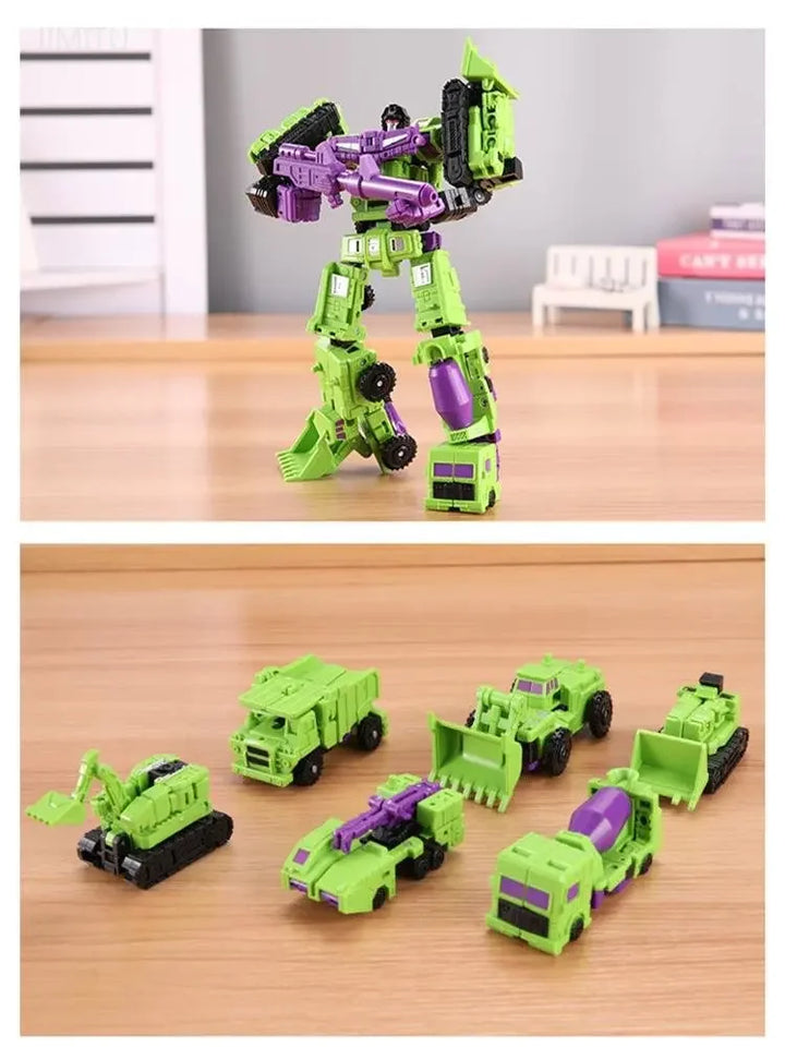 Muuntuva robottiauto – 6-in-1-toimintahahmo